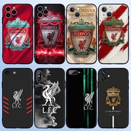 for iPhone 5 5s SE 6 6s 6 7 8 Plus SE X XR XS 17 Air Pro Max Liverpool Casing 7Y1 Black TPU Soft Sil