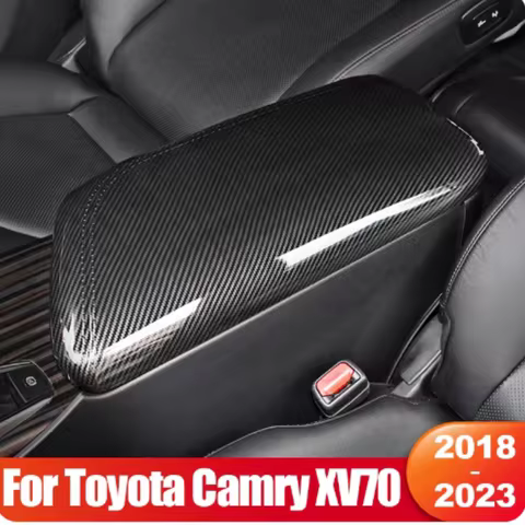 For Toyota Camry 70 XV70 2018- 2023 Hybrid Car Center Console Armrest Box Protect Cover Interior Acc