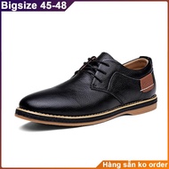 Big size leather office shoes, big size men's dress shoes large size 44 45 46 47 48