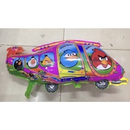 Angrybird balloons shape birthday balloon