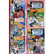 Nick Fury Agent of SHIELD 15 - 28 Marvel Comic Book VF 1990 Apogee of Disaster Fantastic 4 Wolverine