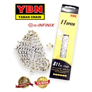 Chain Yaban S11 S2 1/2x11/128 116L 11s Silver/Grey