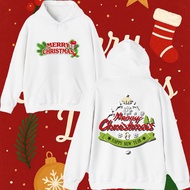 Baju 2025 Christmas-themed Cotton hoodies Merry Christmas 120-150CM M-3XL#03