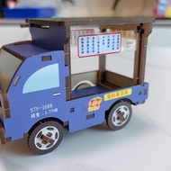 發財車 臭豆腐車 DIY組裝模型 手作模型 車模型