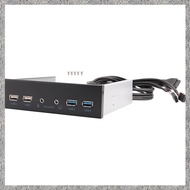 (DGHV) 5.25 Inch Desktop Pc Case Internal Front Panel Usb Hub 2 Ports Usb 3.0 And 2 Ports Usb 2.0 Wi