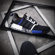 [TCG Taichung Trend] ADIDAS Originals Boost NMD R1 Black Blue Full Version White Label FV5215