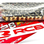 [ 124L / 132L ]  428HO / 415HO  / 428H / 415H RCB BLACK/GOLD SPROCKET CHAIN O-RING ORING SPROCKET CH