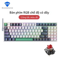 MACHENIKE K500 Cơ Bàn Phím Chơi Game Có Dây 94 Phím 90% Bố Trí Đèn Nền RGB Có Thể Hoán Đổi Nóng HUAN