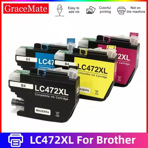 LC472XL Ink Cartridges Compatible for Brother LC472 MFC-J2340DW MFC-J2740DW MFC-J3540DW MFC-J3940DW