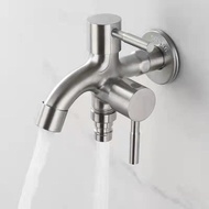 2 Way Faucet Valvet Bibcock Faucet 1in2 out Head Two Way Water Washer Tap Faucet