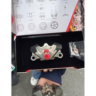 Heo Dầu RD Speed 2 Pis NHÔM CNC Thiết kế thể thao dễ dàng lắp đặt xài chung pat và bố với heo BB