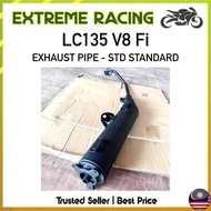 STD Standard Exhaust Muffler Pipe Assy Yamaha LC135 V8 Fi 135LC V8 Fi LC 135 V8 Fi Fuel Injection Ek