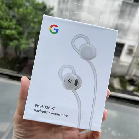 Original For Google Earphones USB Type C Wired In Ear Music Sport Earbud Headset with Mic For Pixel