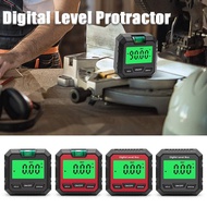 4*90 Digital Level Protractor Inclinometer Magnetic Base Digital Angle Gauge with Backlights Level