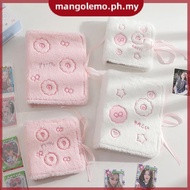 [MANGO] A5 3/5/7inch Small Card Storage Plush Photo Album Binder Photocard Collection Books Loose-le