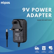 Power Adapter 9V1A Local Malaysia Three Pin Plug