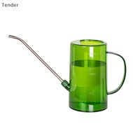 [MissPumpkin] 1L Long Mouth Watering Can Plastic Plant Sprinkler Potted Home Irrigation Accessories Practical Flowers Gardening Tools Handle [Preferred]