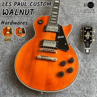GCM Gibson Les Paul Custom Walnut Electric Guitar (Custom Made, Oversea Ready Stock)