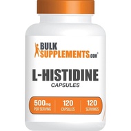 Bulkplements.com L-Histidine Capsules - as L-Histidine Base, Histidine plement - Essential Amino Aci