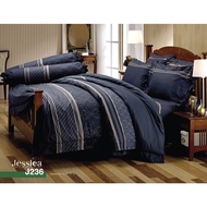 J236: Bed Sheet 3.5/5/6 Feet Print/Jessica