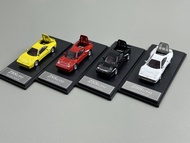 HM 1/64 Ferrari Leap Horse 288 GTO Open Cover Version Simulation Alloy Car Model