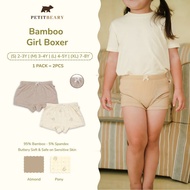 Petit Beary Girl Bamboo Boxer Brief pack of 2pcs (2-8Y)