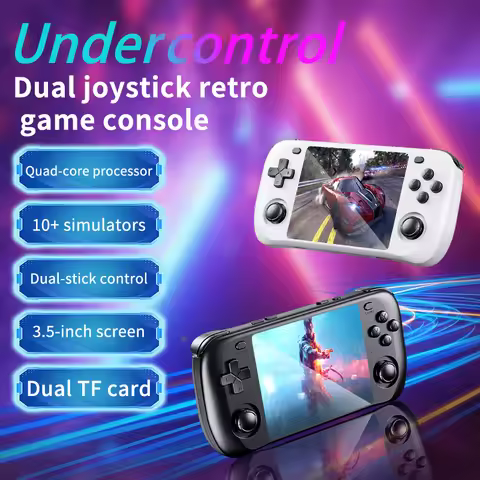 Retro Gaming Console H36S 2026 Handheld Portable Player IPS HD Display 64GB 128GB Open Source OS Cla