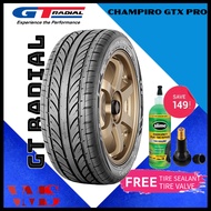 195/45R16 GT RADIAL CHAMPIRO GTX PRO TUBELESS TIRE FOR CARS WITH FREE TIRE SEALANT &amp; TIRE VALVE
