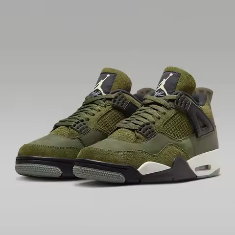 Nike Authentic Air Jordan 4 Retro Men's Retro Sports Shoes FB9927-200