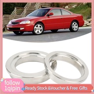 1qipin.my 44 Mm Wastegate V Band Kit Long Lived Stainless Steel Insert Outlet Flange Set for Tial MV