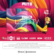 MITO LED TV 4355 DTV 43 INCH DIGITAL TV DIGITAL SUPORT TV LOKAL/TV DIGITAL 43 INCI MURAH/TV DIGITAL 