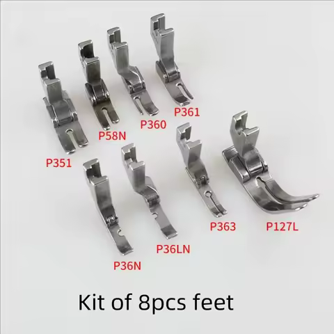 Industrial Lockstitch Sewing Machine Presser Foot,Different Feet Selectable,For Zoje/Jack/Juki 5550/