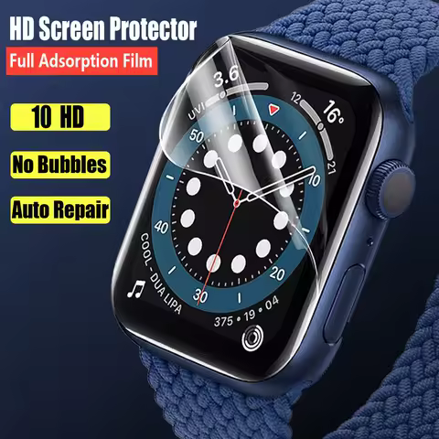HD Film For Apple Watch Screen Protector 44mm 40mm 42mm 38mm (Not tempered Glass) smart watch Protec