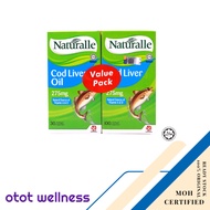 NATURALLE COD LIVER OIL 275MG SOFTGEL (VALUE PACK 100's + 30's) [VITAMIN A VITAMIN D ] EXP 04/25 REA