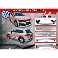 Volkswagen Tiguan Allspace R line 2017 - 2021 RL Front side rear skirt lip Bodykit Body kit spoiler 