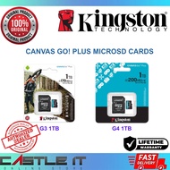 Kingston CANVAS GO! PLUS / New Gen G4 1TB MicroSD TF (SDCG3/1TB) SDCG4/1TB SDXC Memory Card 200Mbs
