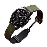 สายนาฬิกาข้อมือ สายหนังวัวแท้ แบบเปลี่ยน Fossil Gen 6 5E 42mm 44mm Gen 5 Carlyle HR สายนาฬิกาข้อมือซ