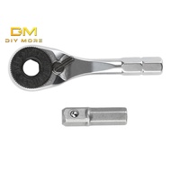 DIYMORE 6.35mm Screwdriver Hexagon Torque Wrench 1/4" Ratchet Wrench Quick Socket Wrench Hand Tools