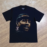 Allen Iverson Heavyweight Cotton Combed 16s T-Shirt NBA Bootleg Vintage
