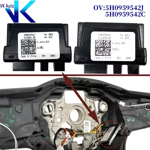 Steering Wheel Release Control Module For VW EVO Golf Polo Tiguan Arteon Touch Recognition Control M