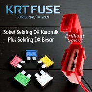 Vip3 * DX Fuse Socket Without Cable Plus Fuse by KRT Fuse Fuse Holder Fuse Box Fuse Tap Adapter