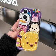 Casing Hp OPPO Reno 7Z 5G Reno 8Z Reno7 Lite Reno8 Lite F21 Pro 5G F21s Pro 5G Case Mobile Phone Protective Cover Creative Cellphone Case Mickey Mouse motif Case Unique And Beautiful Softcase