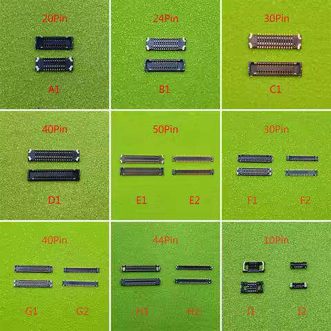 2pcs LCD Screen Wifi Signal Antenna FPC Connector For ASUS Rog Phone 1 2 3 5 6 7 8 Pro 5S 6S zs673ks