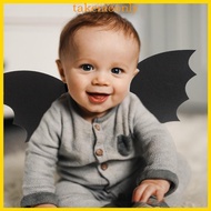 TAK Black Wings Bat Devil Cosplay Wings Halloween Dress Up Party Props Bat Wings