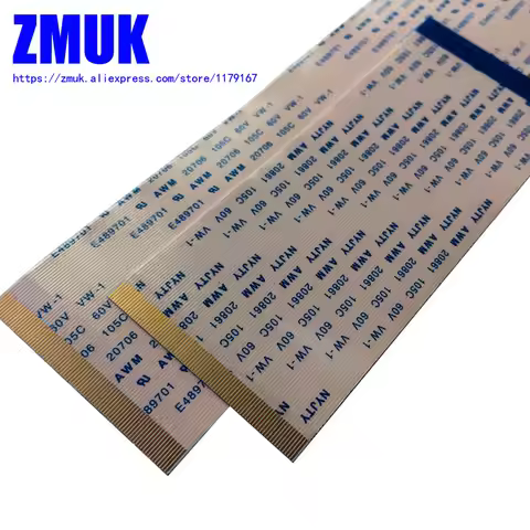 6-96Pins Reverse Flexible Cable AWM 20861 / 20706 105C 60V VW-1 FFC For Laptop Touchpad Power Board 