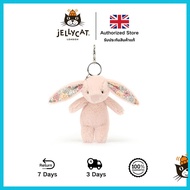 Jellycat Bunny pinkพวงกุญแจน่ารัก jellycat ตุ๊กตา Bag Charm ของแท้ดั้งเดิมจัดส่งรวดเร็วจากกรุงเทพฯ