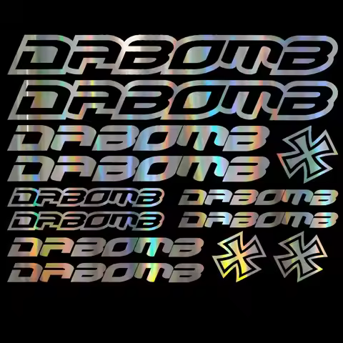 for DABOMB sticker set decal bike bmx