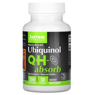 นำเข้าจากอเมริกา ของแท้ พร้อมส่ง  Jarrow Formulas Ubiquinol QH-Absorb 100 mg & 200 mg CoQ10 ที่ดีที่
