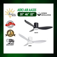 (SG CHEAPEST INSTALLATION) AEROAIR Ceiling Fan AA335 / ABS Blade / DC motor / 6 speeds / Reversible