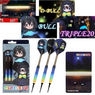 【Limited Edition】 Kemono Friends 2 • Gothic x Luck Darts Set • Dartslive Card DL2 Movie Theme • SGDARTS